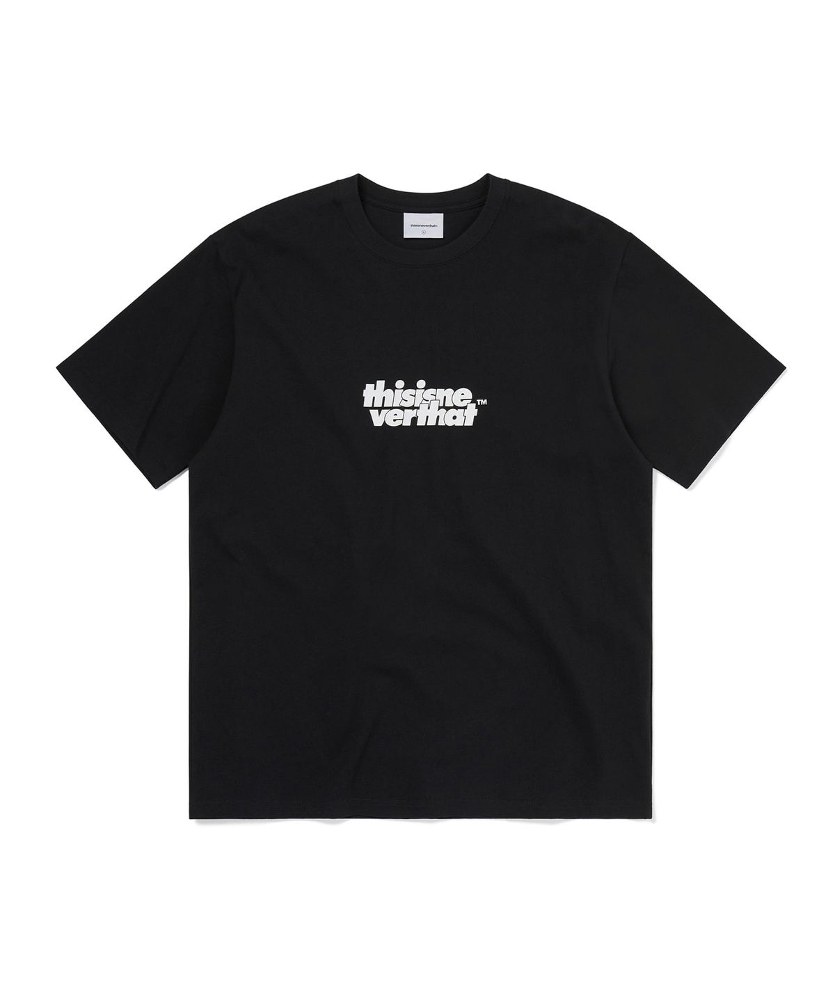 디스이즈네버댓(THISISNEVERTHAT) OL-Logo Tee Black