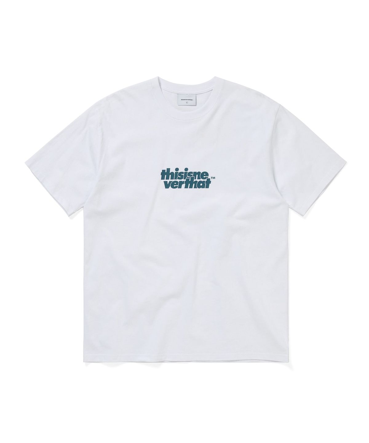 디스이즈네버댓(THISISNEVERTHAT) OL-Logo Tee White