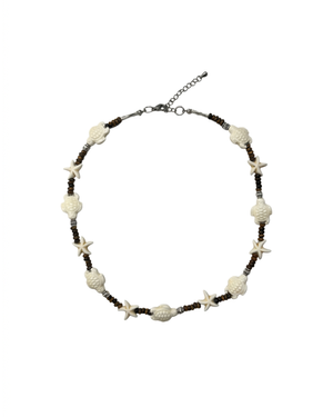 Turtle Choker Bead Gemstone Necklace