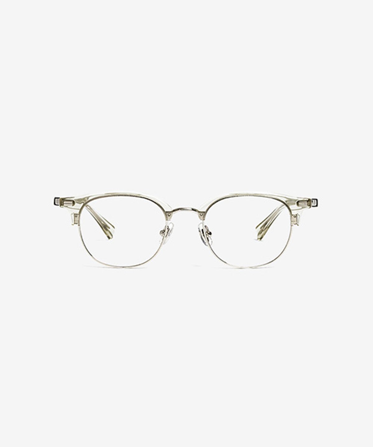 테츠오 아이웨어(TETSUO EYEWEAR) EPIC(에픽) 안경테 C4 LIGHTGRAY&GUN