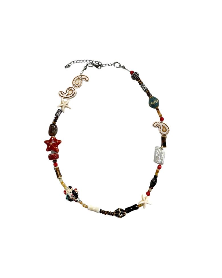 handmade natural gemstone necklace