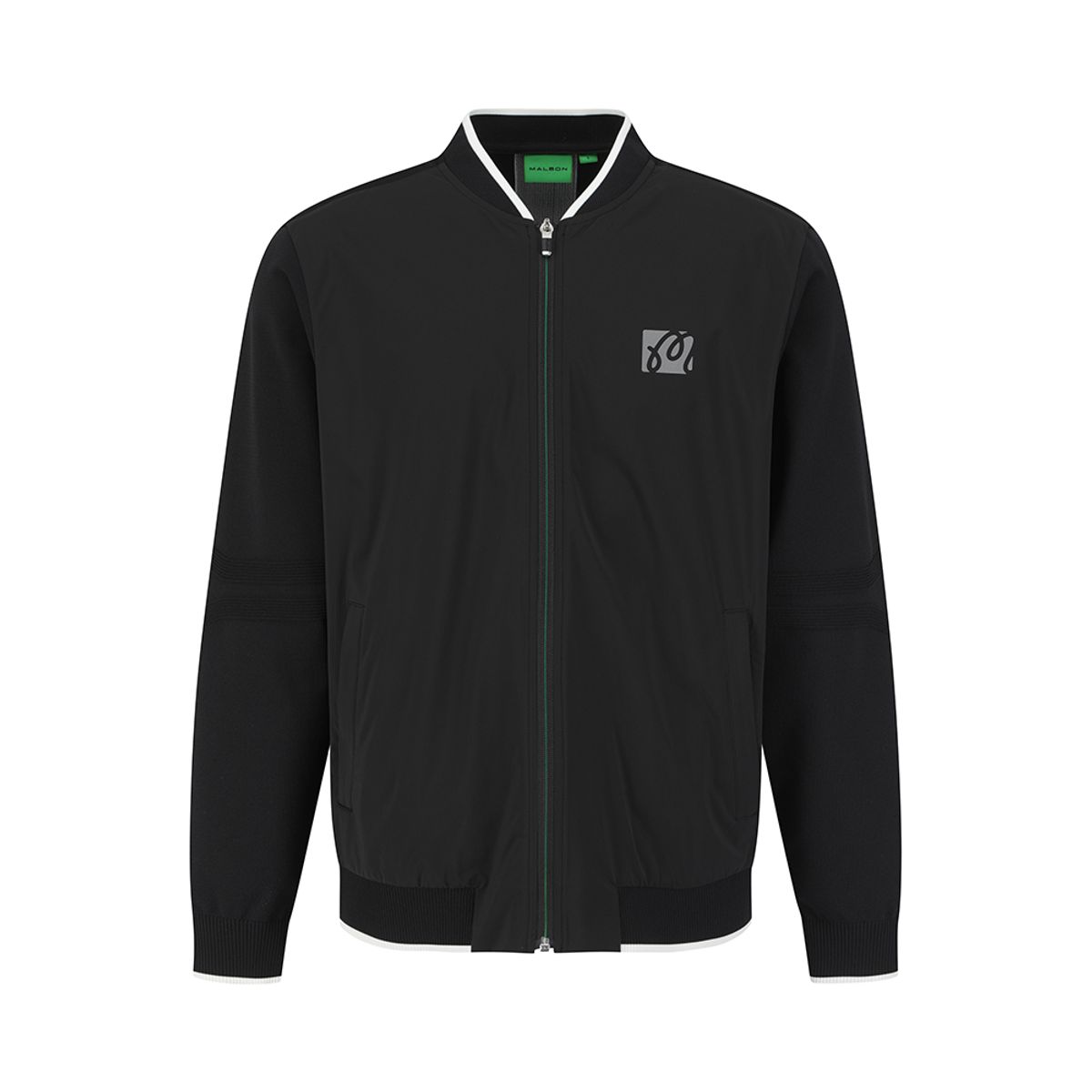 말본 골프(MALBON GOLF) 니트 하이브리드 자켓 BLACK (MAN)