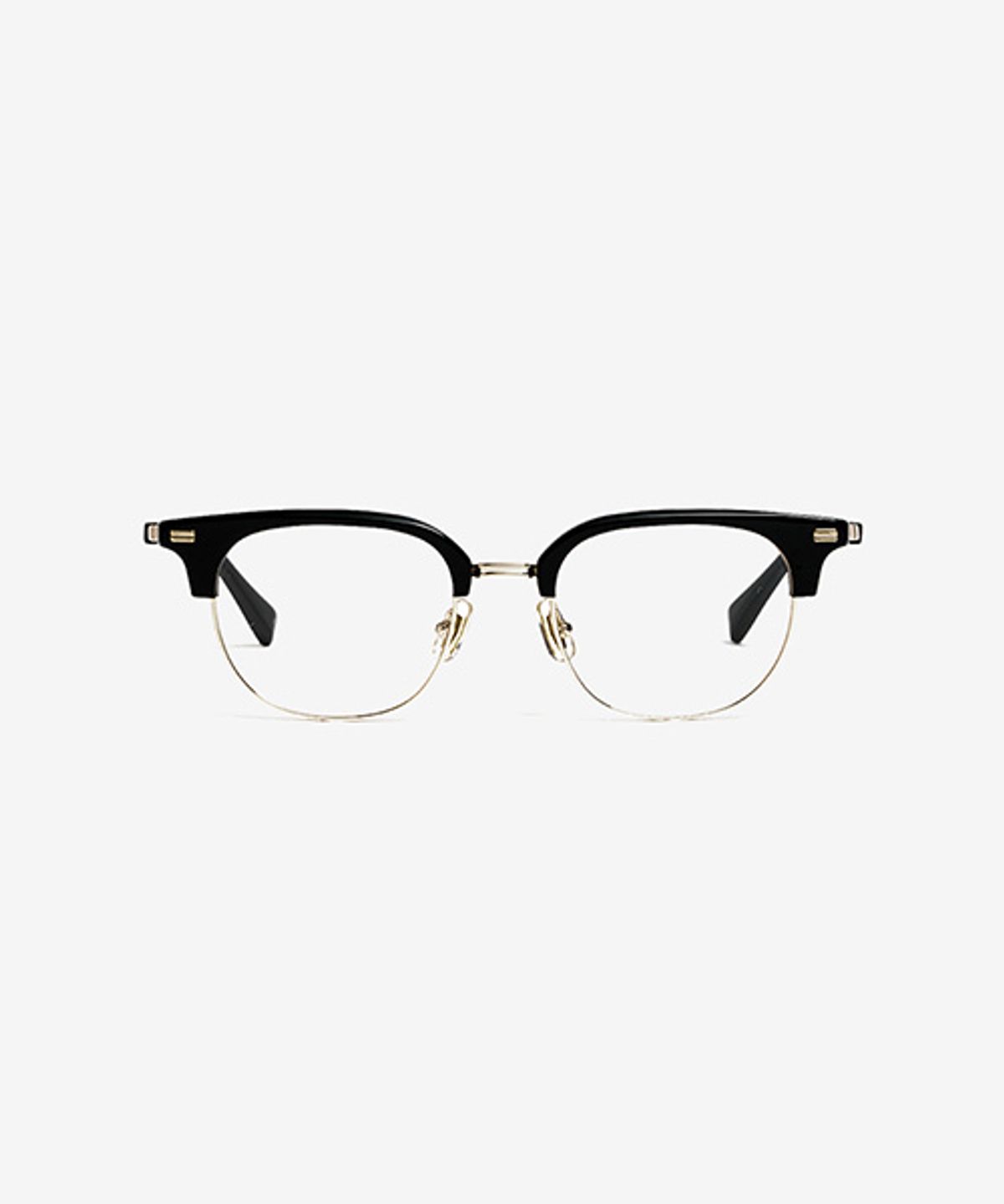 테츠오 아이웨어(TETSUO EYEWEAR) MARK(마크) 안경테 C1 BLACK&GOLD