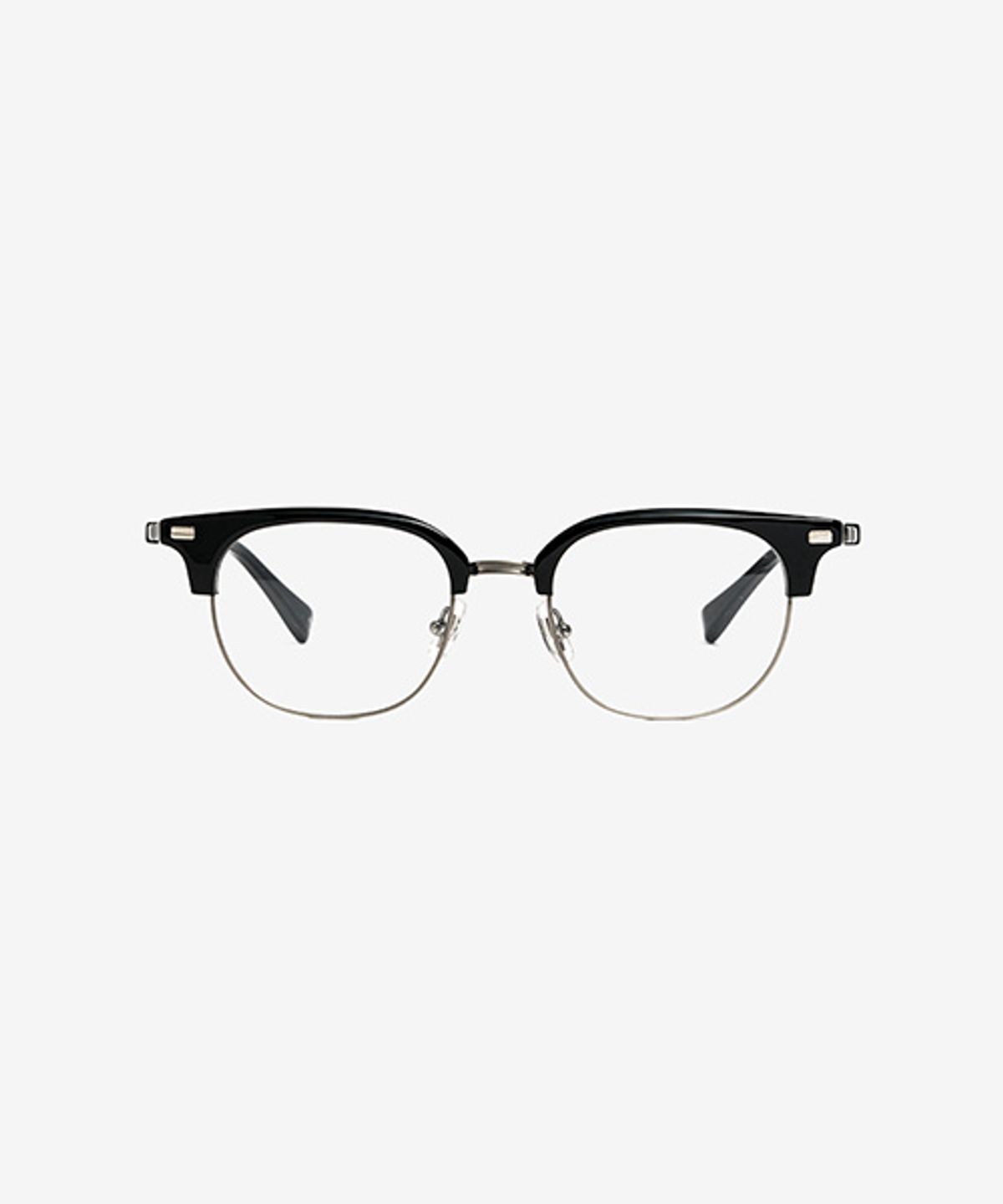 테츠오 아이웨어(TETSUO EYEWEAR) MARK(마크) 안경테 C2 BLACK&GRAY