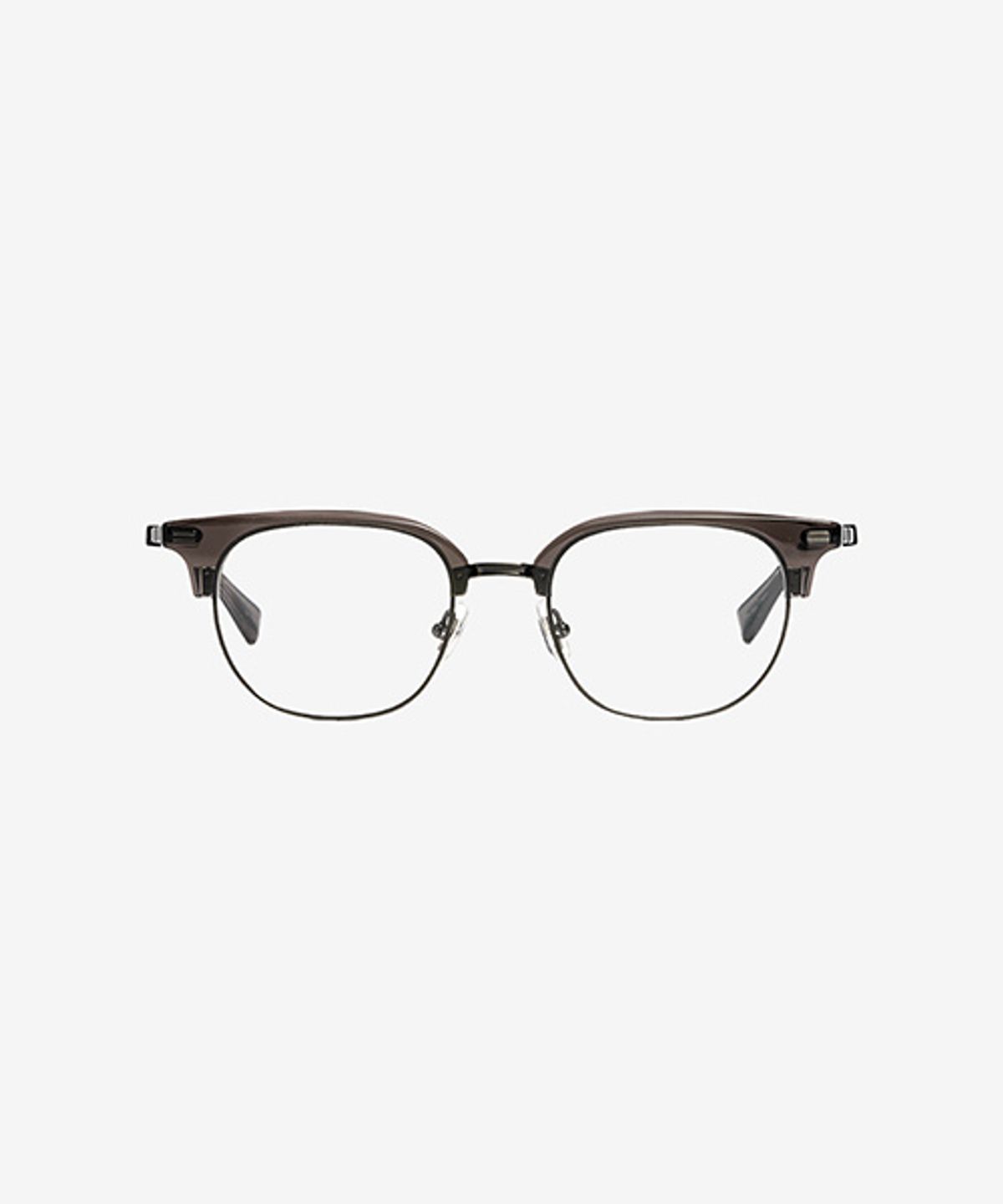 테츠오 아이웨어(TETSUO EYEWEAR) MARK(마크) 안경테 C3 DARKGRAY&GUN