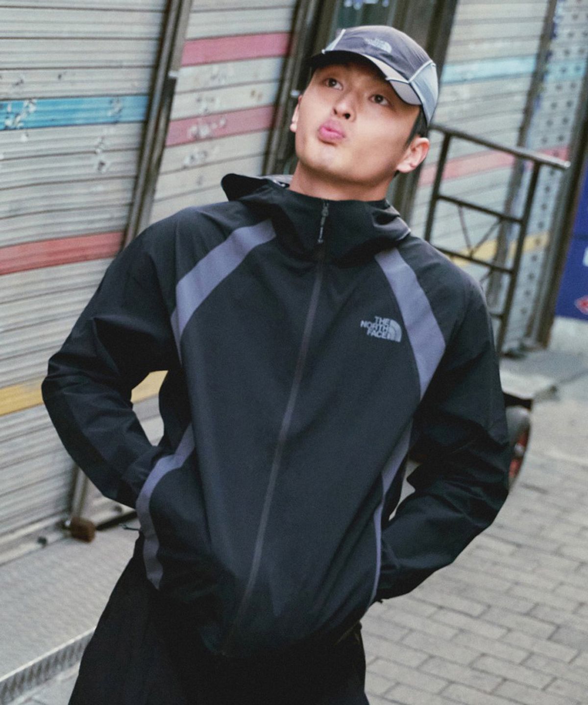 노스페이스(THE NORTH FACE) NJ3BS07J 화이트라벨 아이스펄스 자켓 BLACK