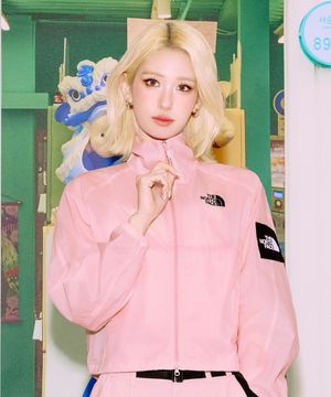 NJ3LS39L 화이트라벨 여성 올레마 LT 자켓 PALE PEACH