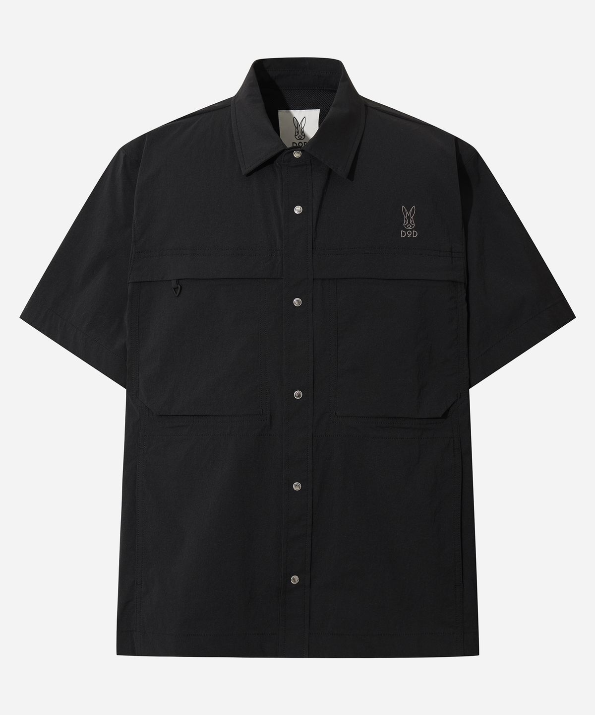 디오디(DOD) 스루스루 반팔 셔츠(BLACK)