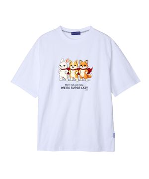 OHPxJOY 수퍼레이지 세미오버 반팔티