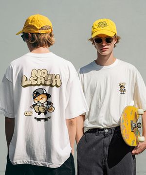 OHPxHARMONIA4 목줄없는시바 세미오버 반팔티6