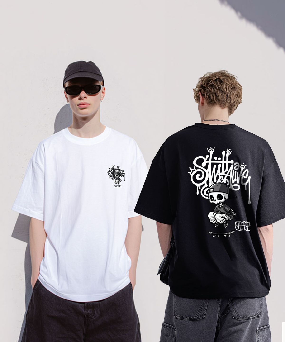 원헌드레드퍼센트(OHP) OHPxHARMONIA 스틸어라이브 세미오버 반팔티6