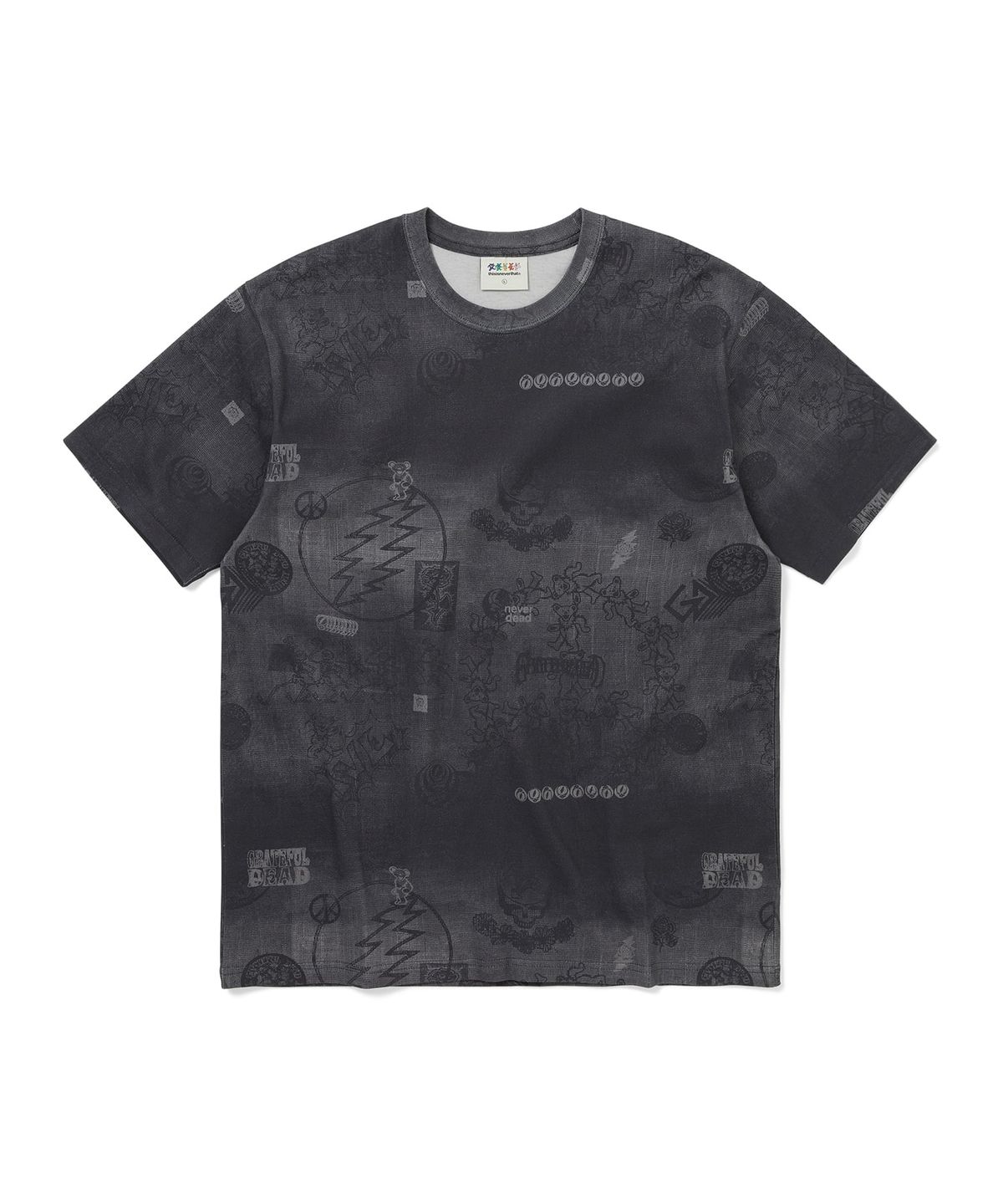 디스이즈네버댓(THISISNEVERTHAT) GD Iconography Tee Off Black