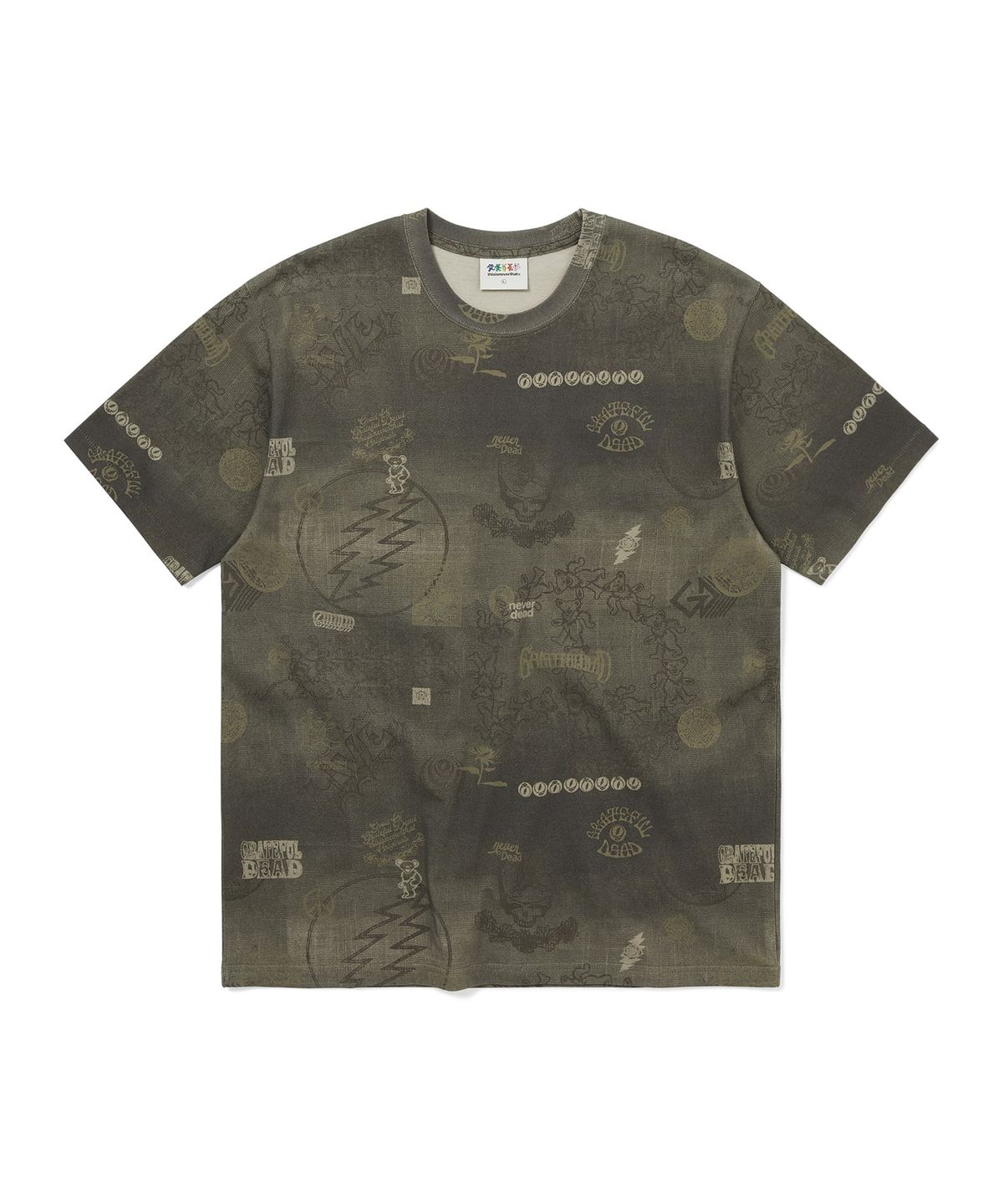 디스이즈네버댓(THISISNEVERTHAT) GD Iconography Tee Olive