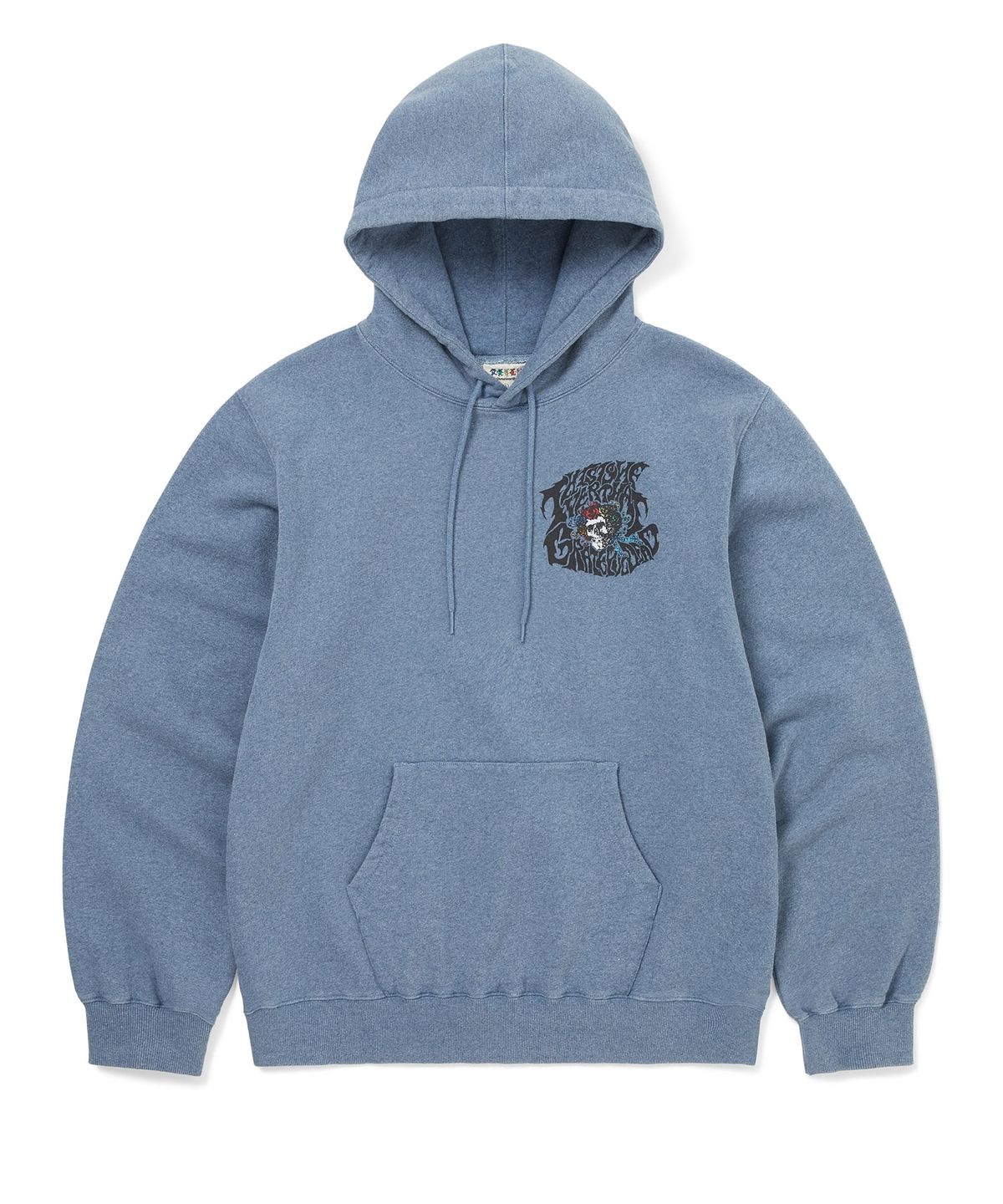 디스이즈네버댓(THISISNEVERTHAT) GD Ol Dancing Bears Hoodie Heather Blue