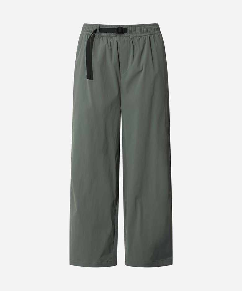 여성) 코듀라 세미오버핏 9부 팬츠(KHAKI)