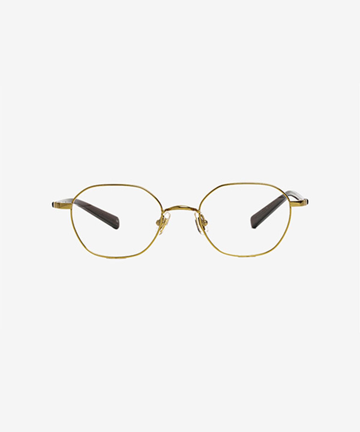 테츠오 아이웨어(TETSUO EYEWEAR) AMBER(엠버) 안경테 C2 LIGHT GOLD