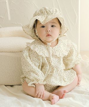 작은 햇살이 귀여운 우리 아가를 닮았죠 - 아기 플라워 바디슈트