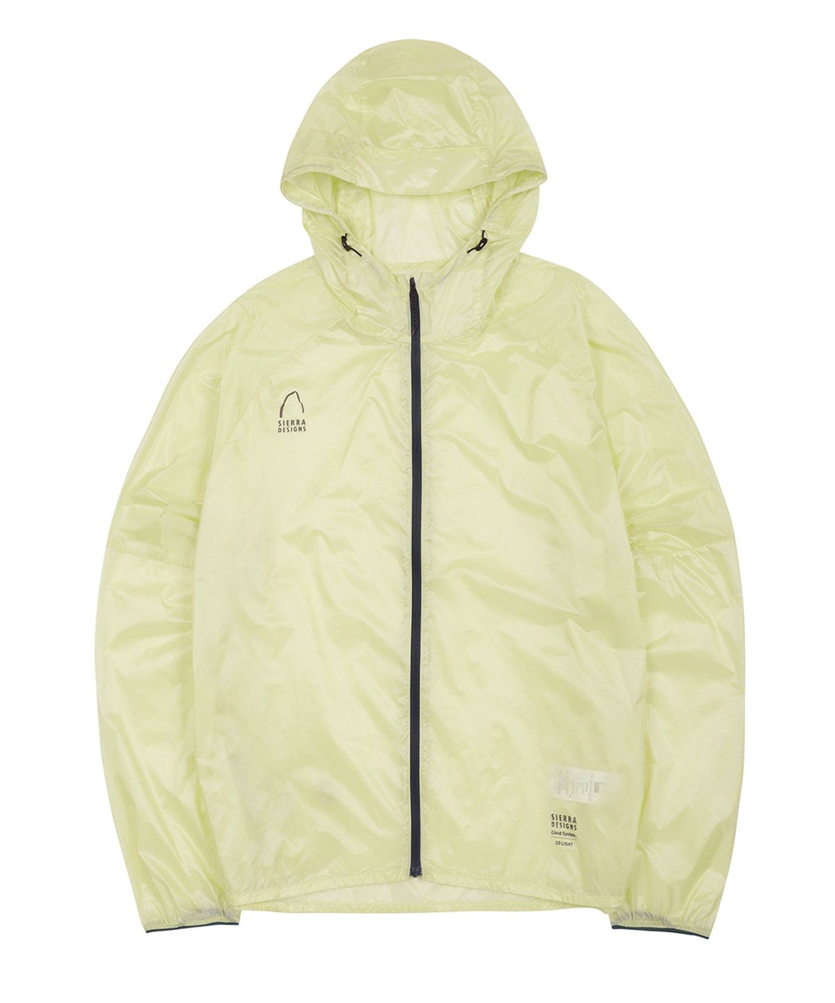 시에라디자인(SIERRA DESIGNS) 에어피크(AIRPEAK) 초경량 윈드쉘 자켓 YELLOW