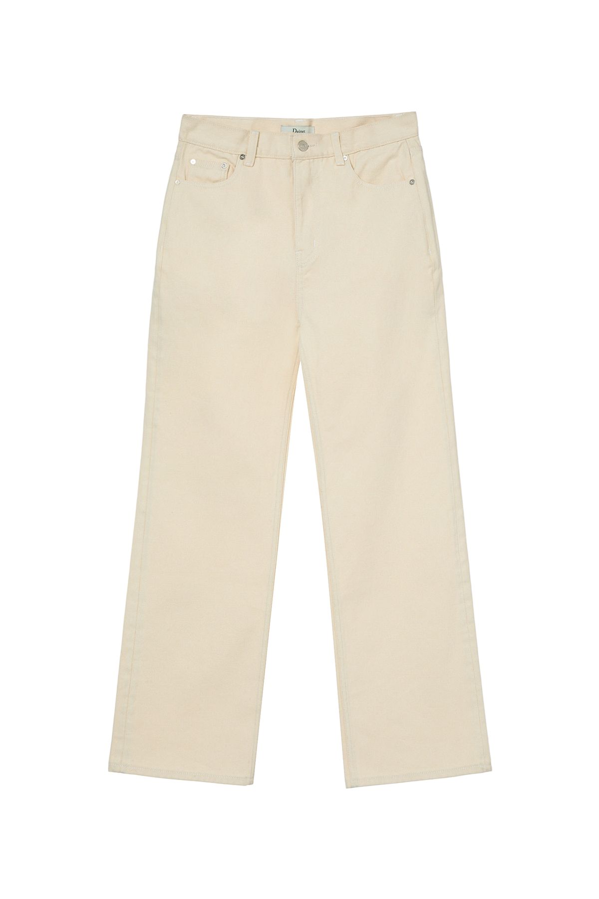다이닛(DEINET) STRAIGHT DENIM PANTS IN OATMEAL