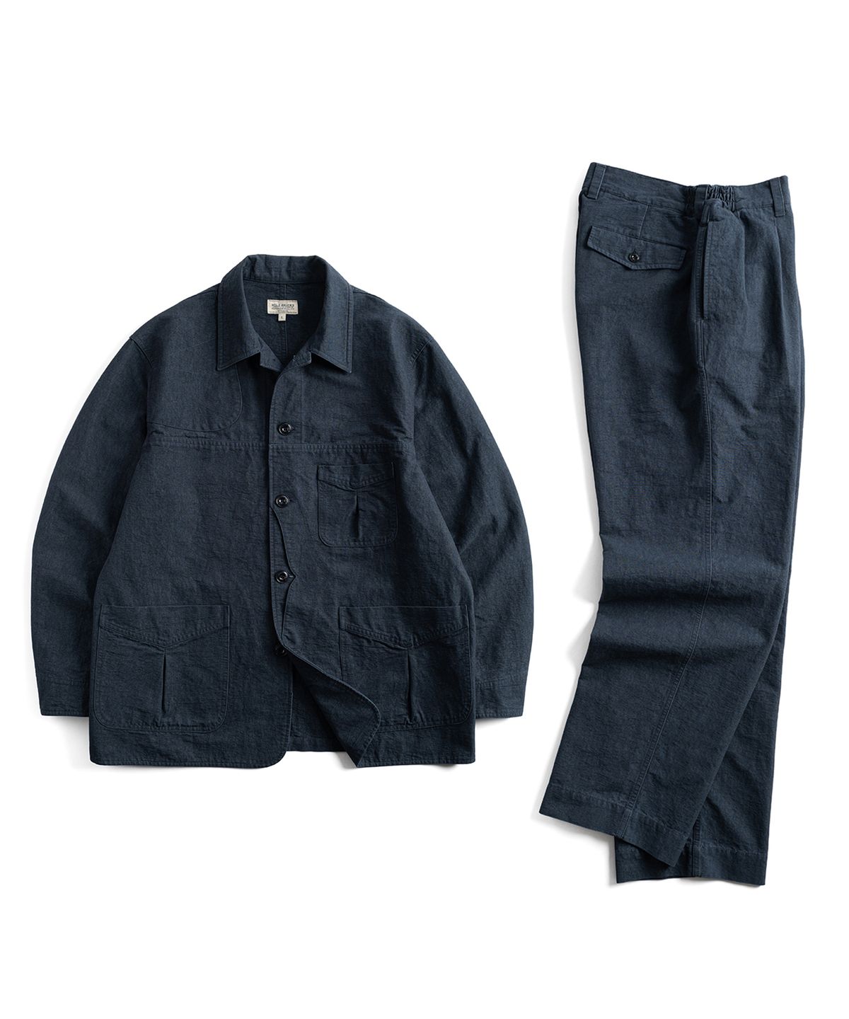 와일드 브릭스(WILD BRICKS) W25 UPLAND HUNTING JACKET & OFFICER PANTS (navy)