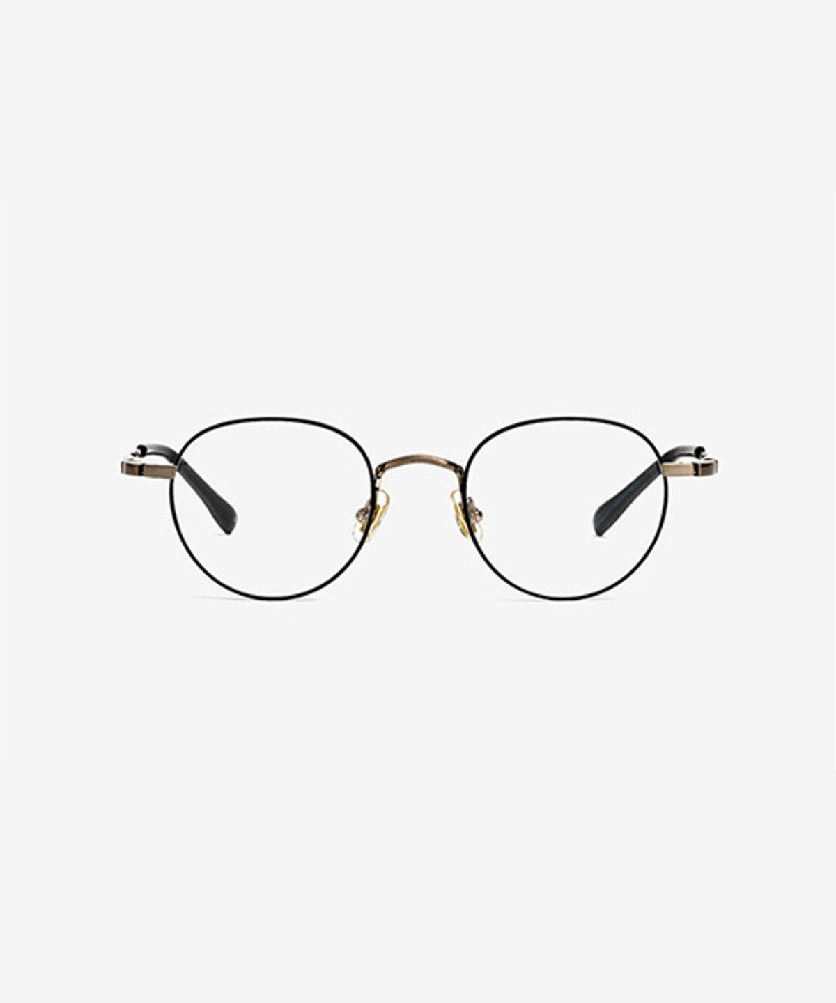 테츠오 아이웨어(TETSUO EYEWEAR) YUKI(유키) 안경테 C2 BLACK&BROWN