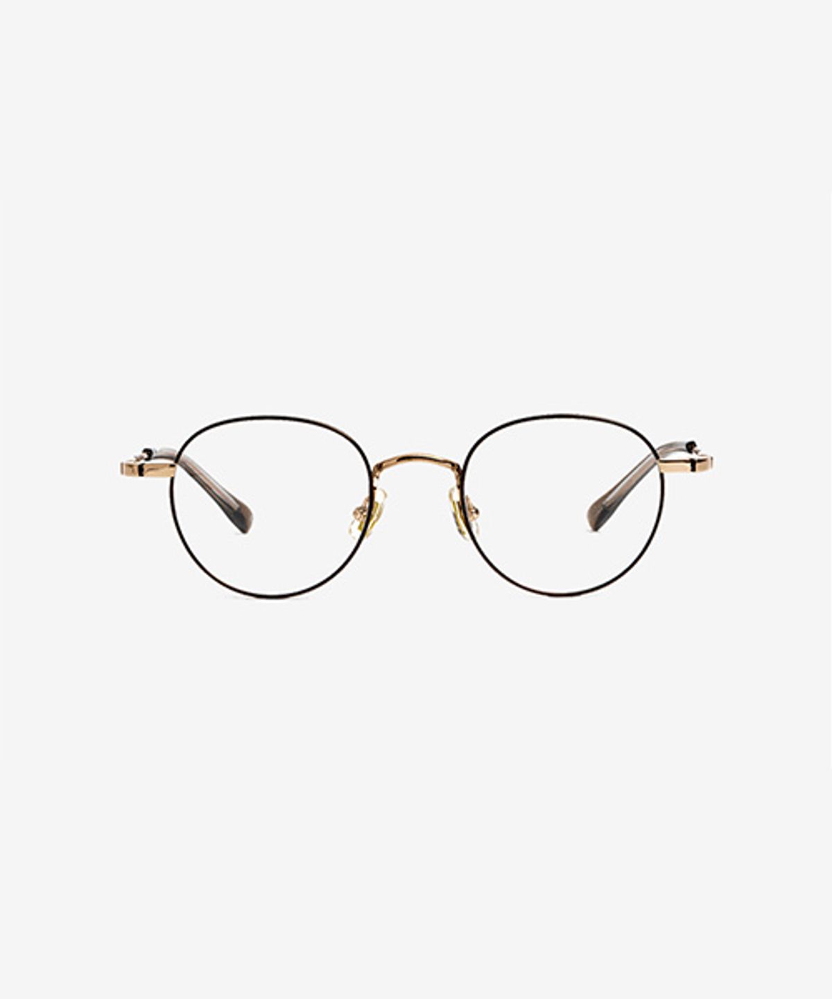 테츠오 아이웨어(TETSUO EYEWEAR) YUKI(유키) 안경테 C3 BROWN&ROSEGOLD
