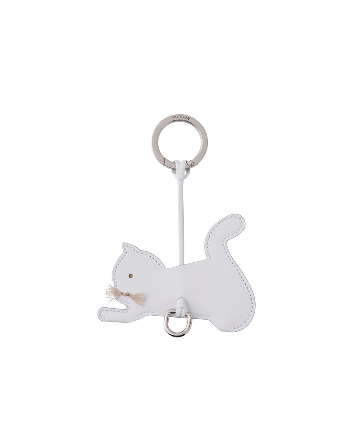 분크(VUNQUE) Hello Kitten Charm (헬로 키튼 참) White