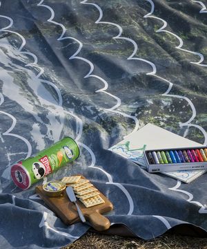 두들웨이브 피크닉매트 단면방수 휴대용 경량 감성 돗자리