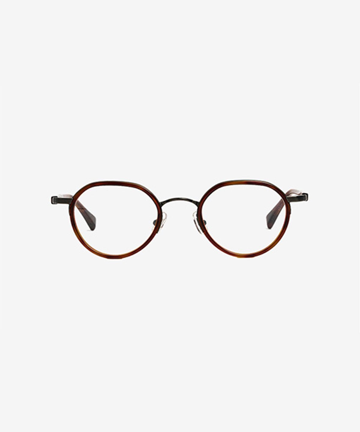 테츠오 아이웨어(TETSUO EYEWEAR) BUDDY(버디) 안경테 C1 TORTOISE&BLACK