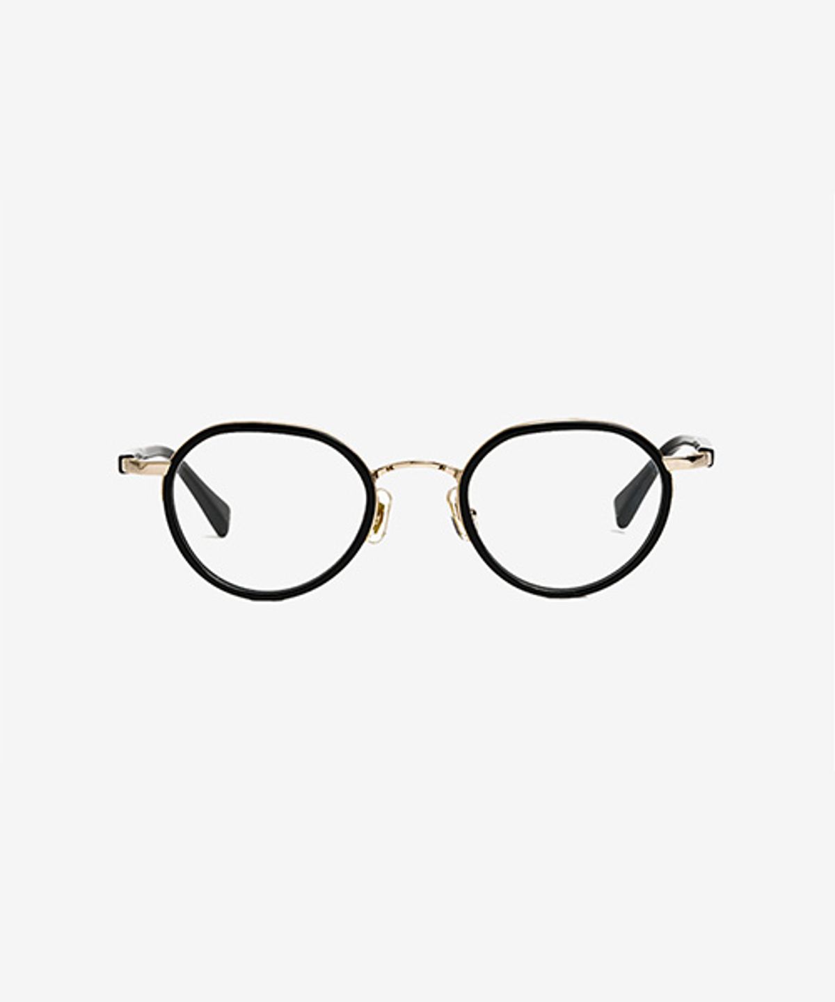 테츠오 아이웨어(TETSUO EYEWEAR) BUDDY(버디) 안경테 C2 BLACK&GOLD