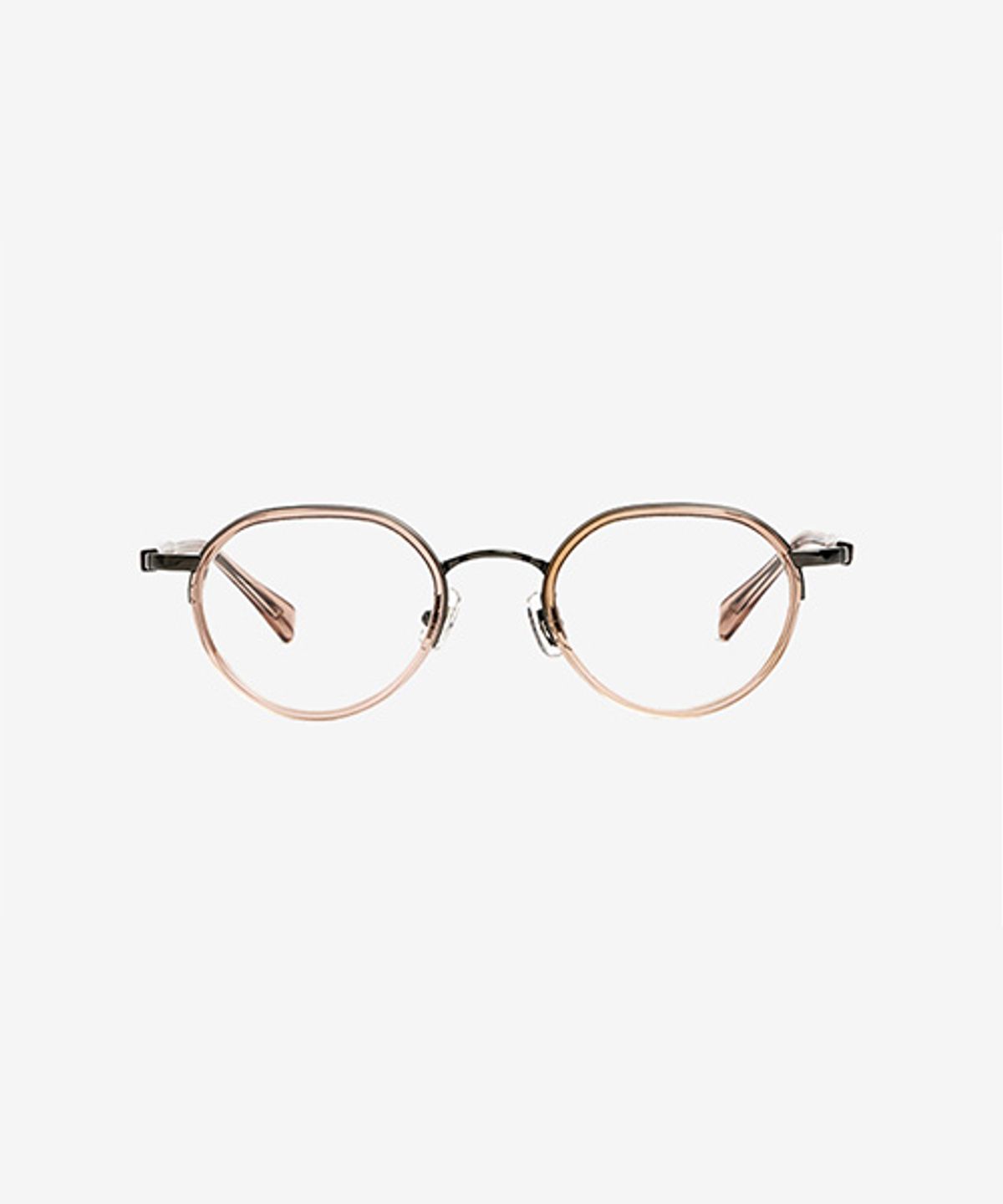 테츠오 아이웨어(TETSUO EYEWEAR) BUDDY(버디) 안경테 C3 PINK&ROSEGOLD