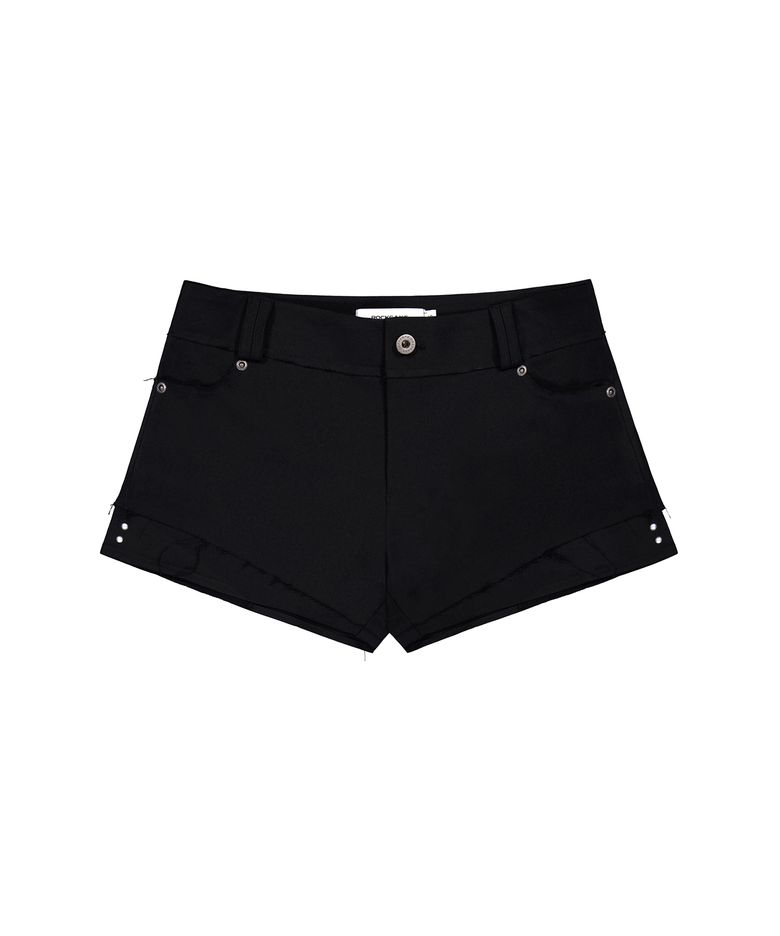 Layer Cut Shorts - Black