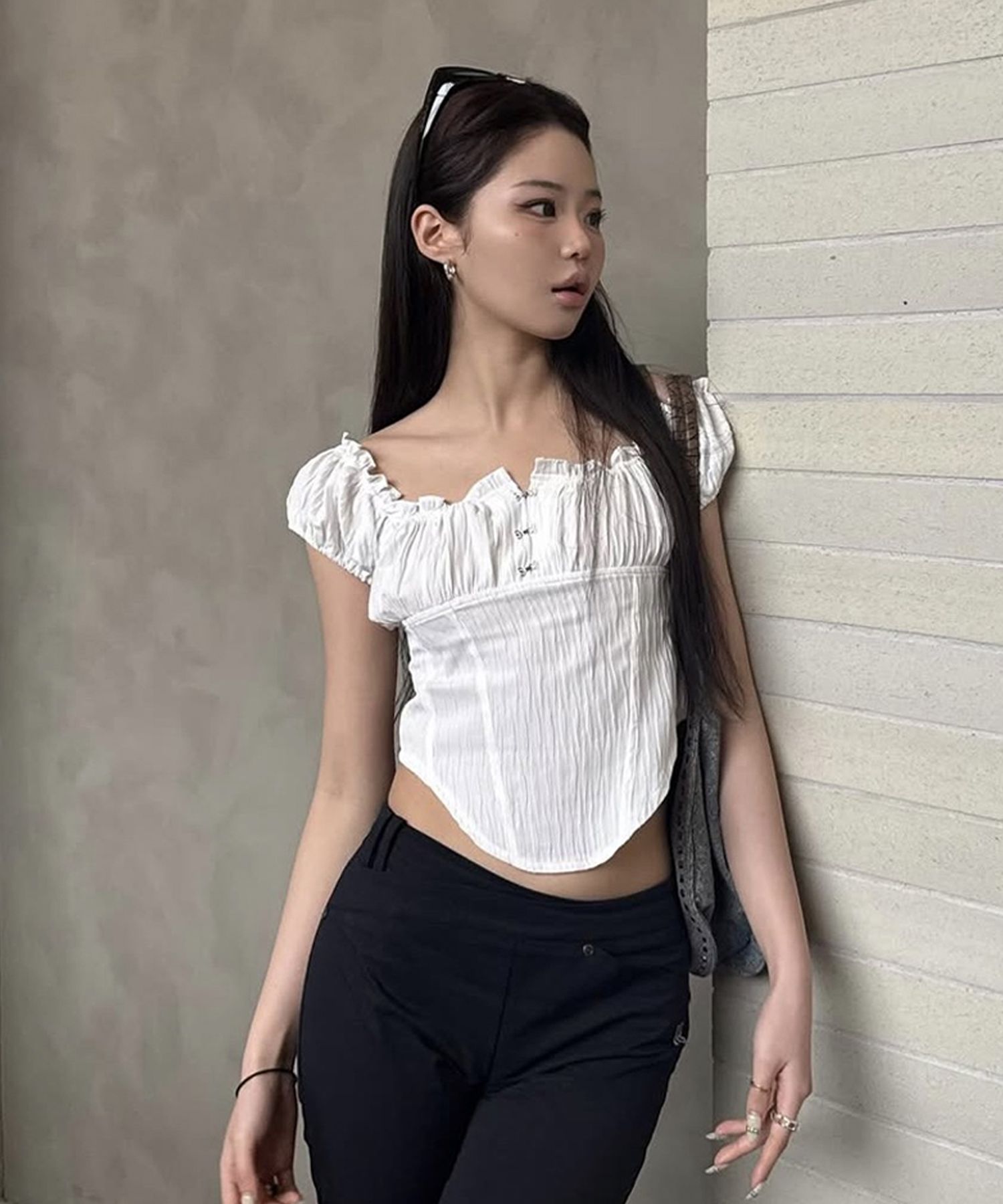 Funk Mesh Top - Gray source detail 35