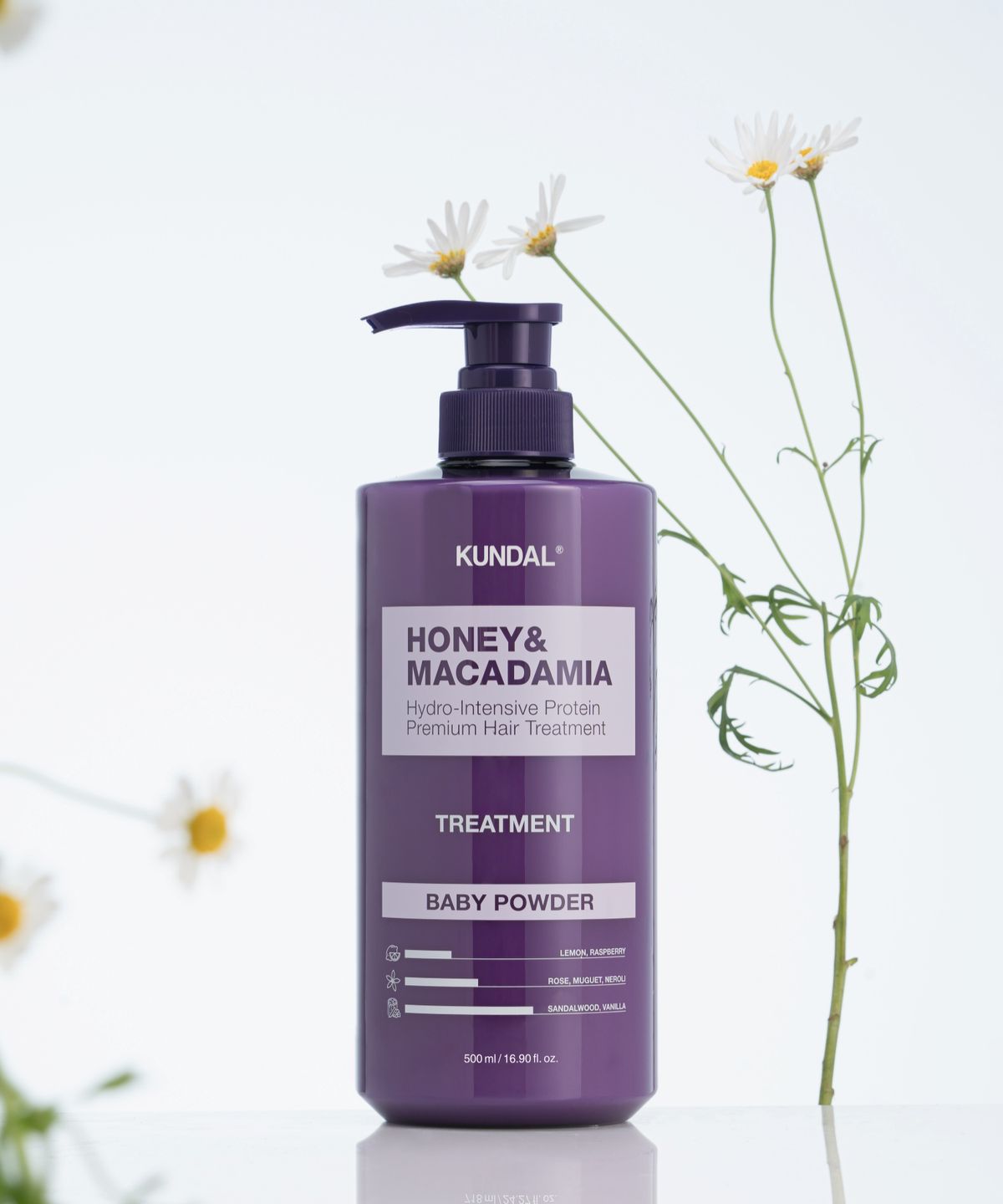 쿤달(KUNDAL) 단백질 트리트먼트 500ml  베이비파우더