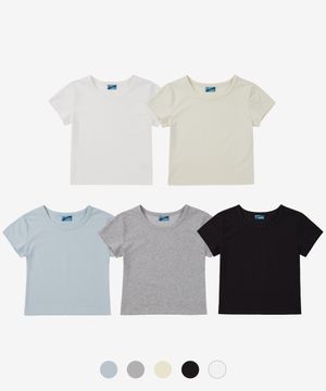 [2PACK] 소로나 아이스필 코튼 탑 [5COLOR]