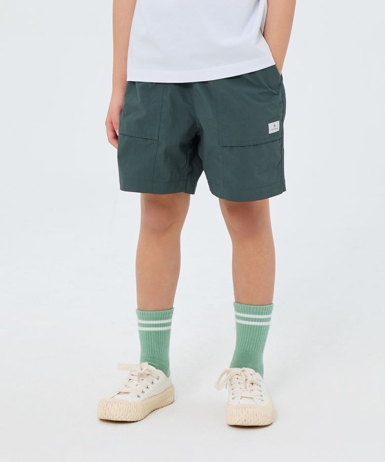 키즈 타슬란 반바지 (S26MKLHP85) Urban Green