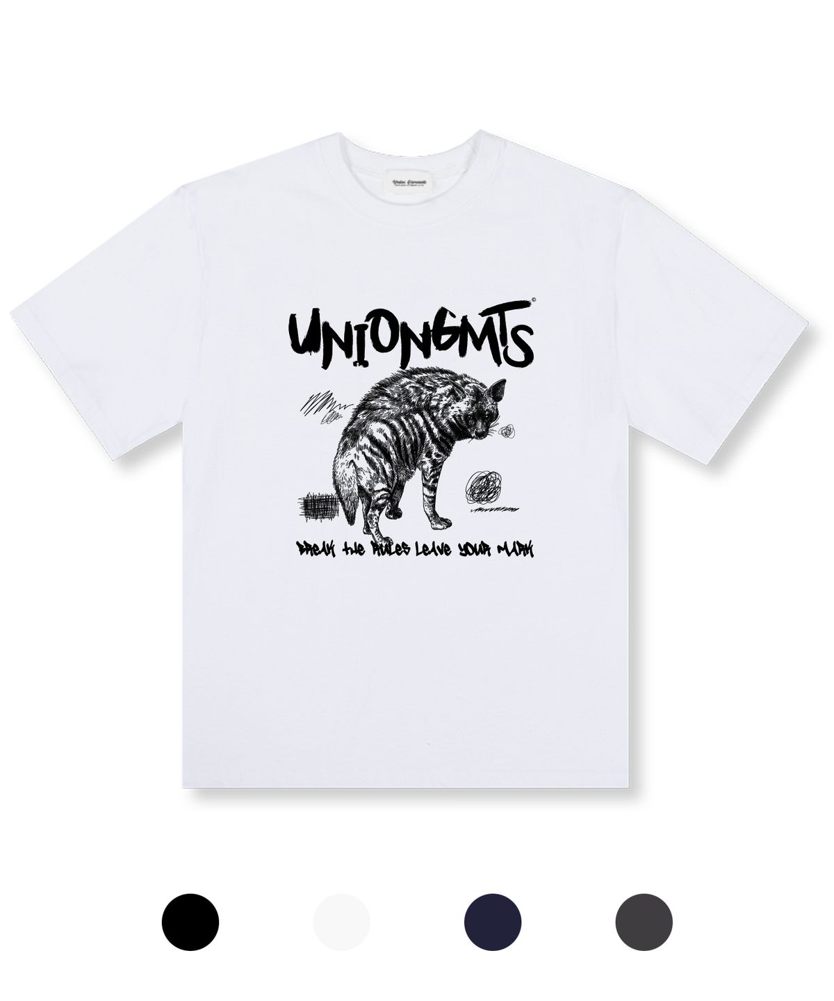 유니온가먼츠(UNION GARMENTS) 유니온폭스 오버핏 반팔 티셔츠 4COLOR