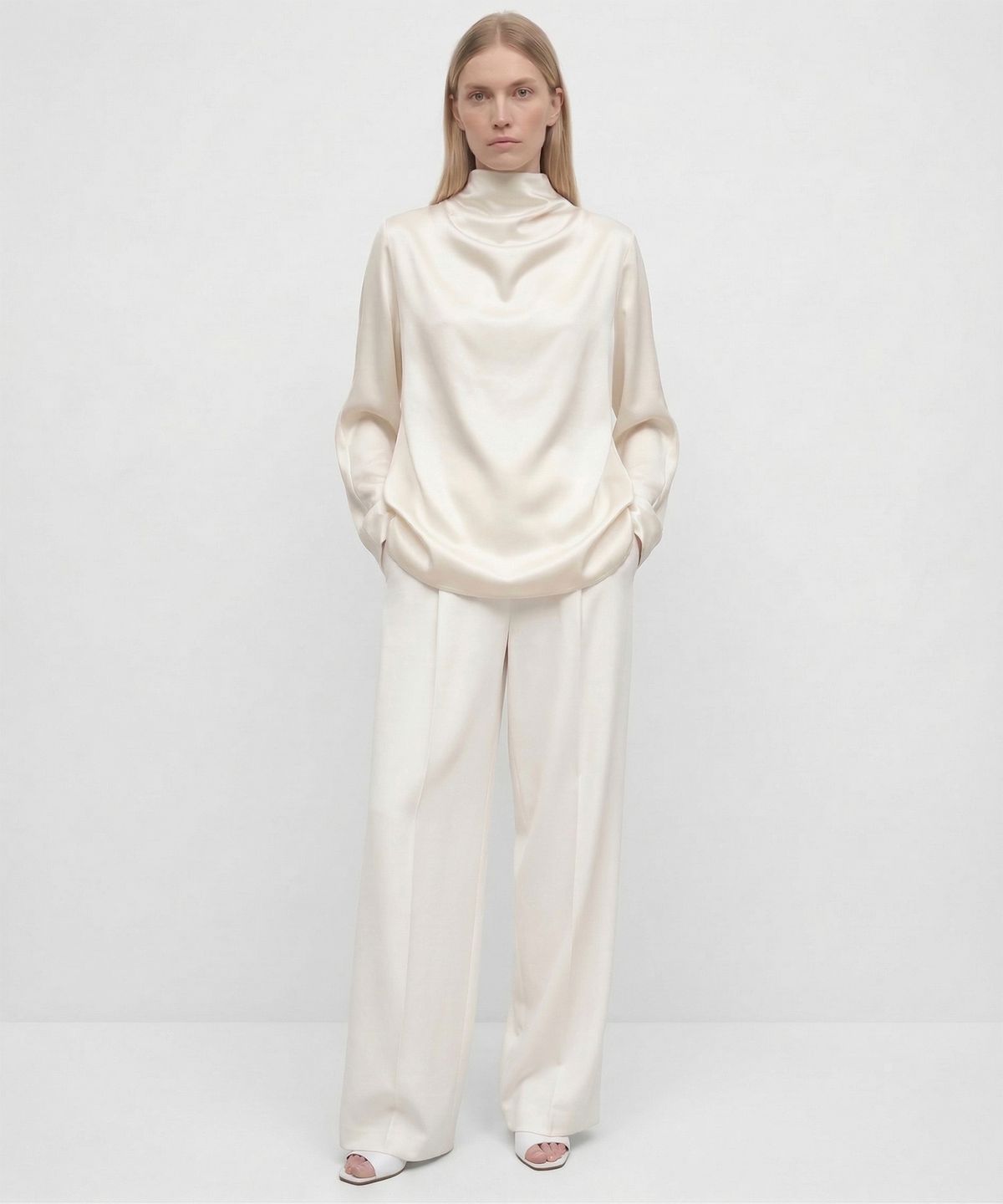 킴도(KIMDOH) Lune Blouse / Cream