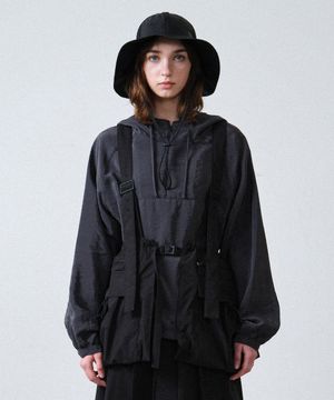 여성 유틸리티 멀티 베스트 (BLACK)