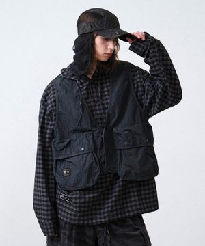 공용 트윈 리버 베스트 (CHARCOAL)