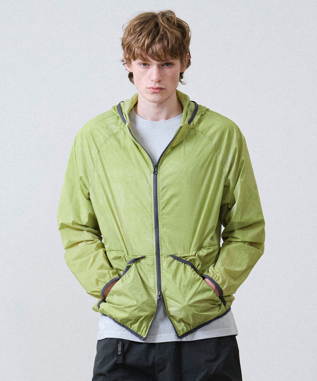 힐리먼트(HELEMENT) 몽블랑 패커블 바람막이 (GREEN)