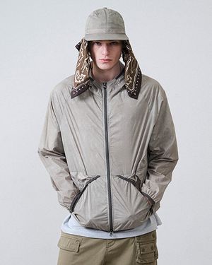 공용 몽블랑 패커블 바람막이 (GREY)