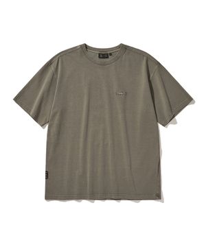 공용 우오 피그먼트 반팔 티셔츠 (L/KHAKI)