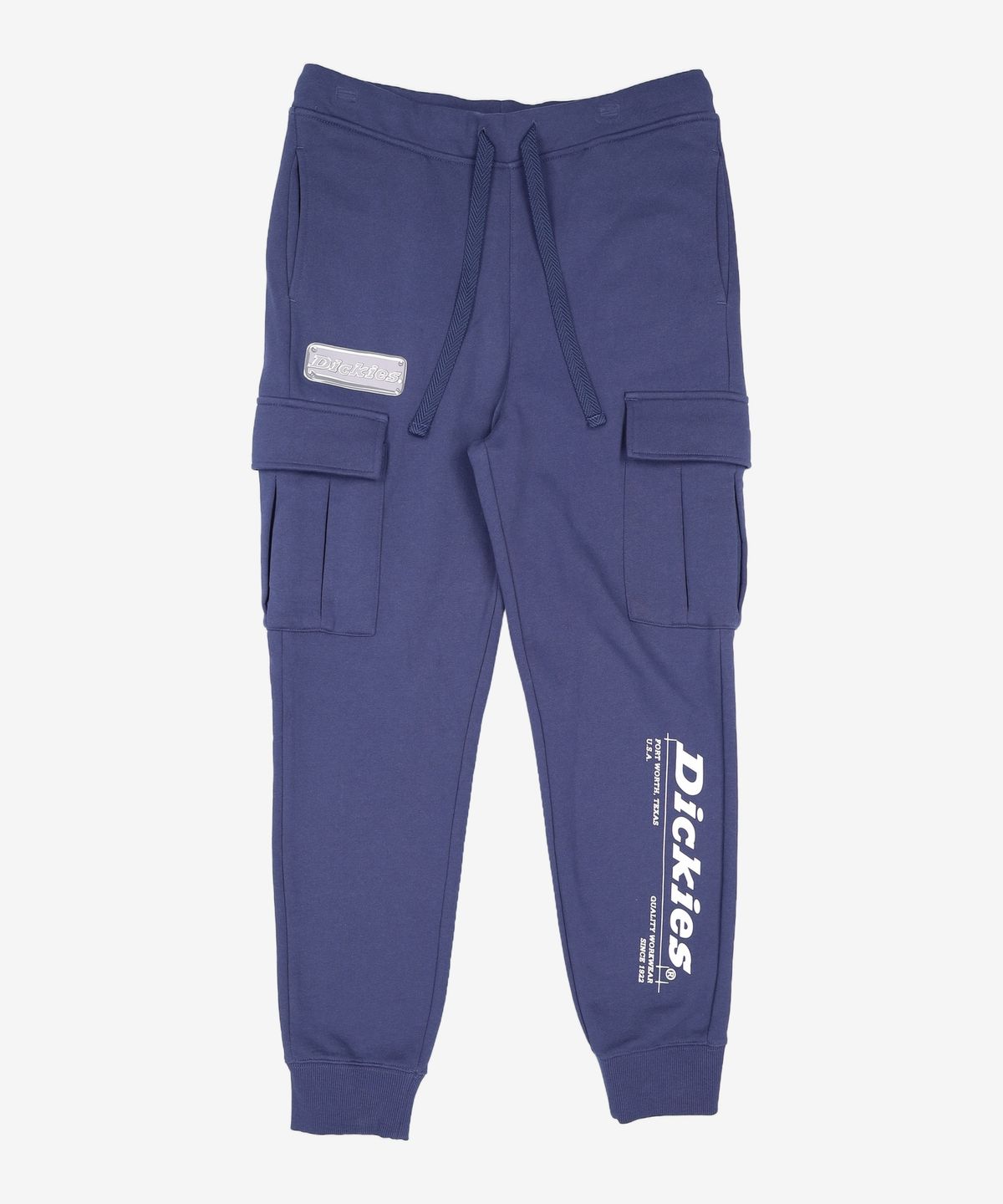 디키즈(DICKIES) 레귤러 니트 팬츠 네이비 M