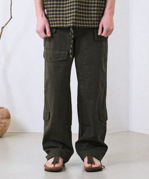 공용 포레스트 트레킹 팬츠 (MOSS GREEN)