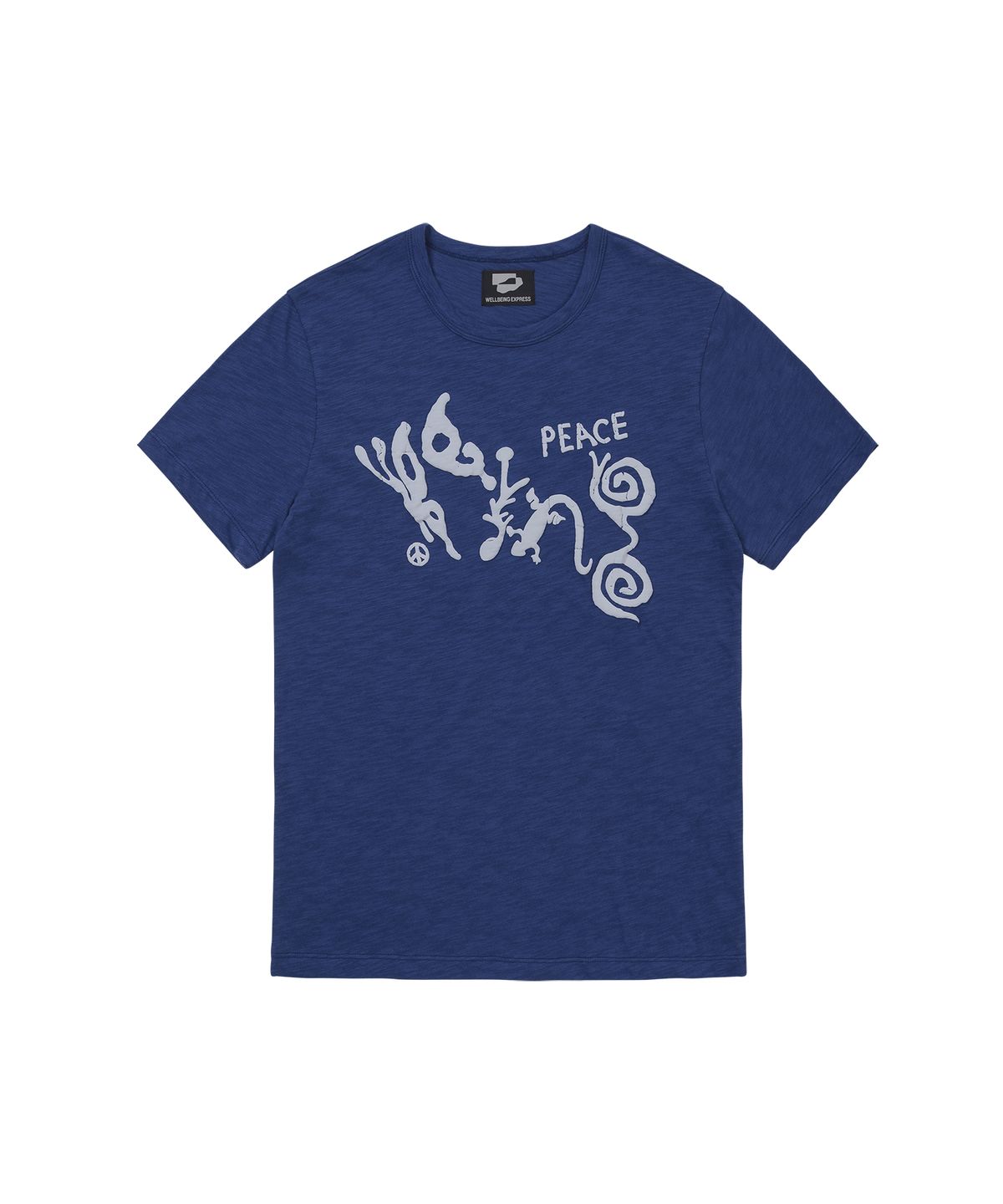 웰빙익스프레스(WELLBEING EXPRESS) BEING Nature Half Sleeve Blue
