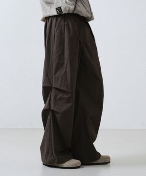 여성 브리즈 셔링 팬츠 (BROWN)