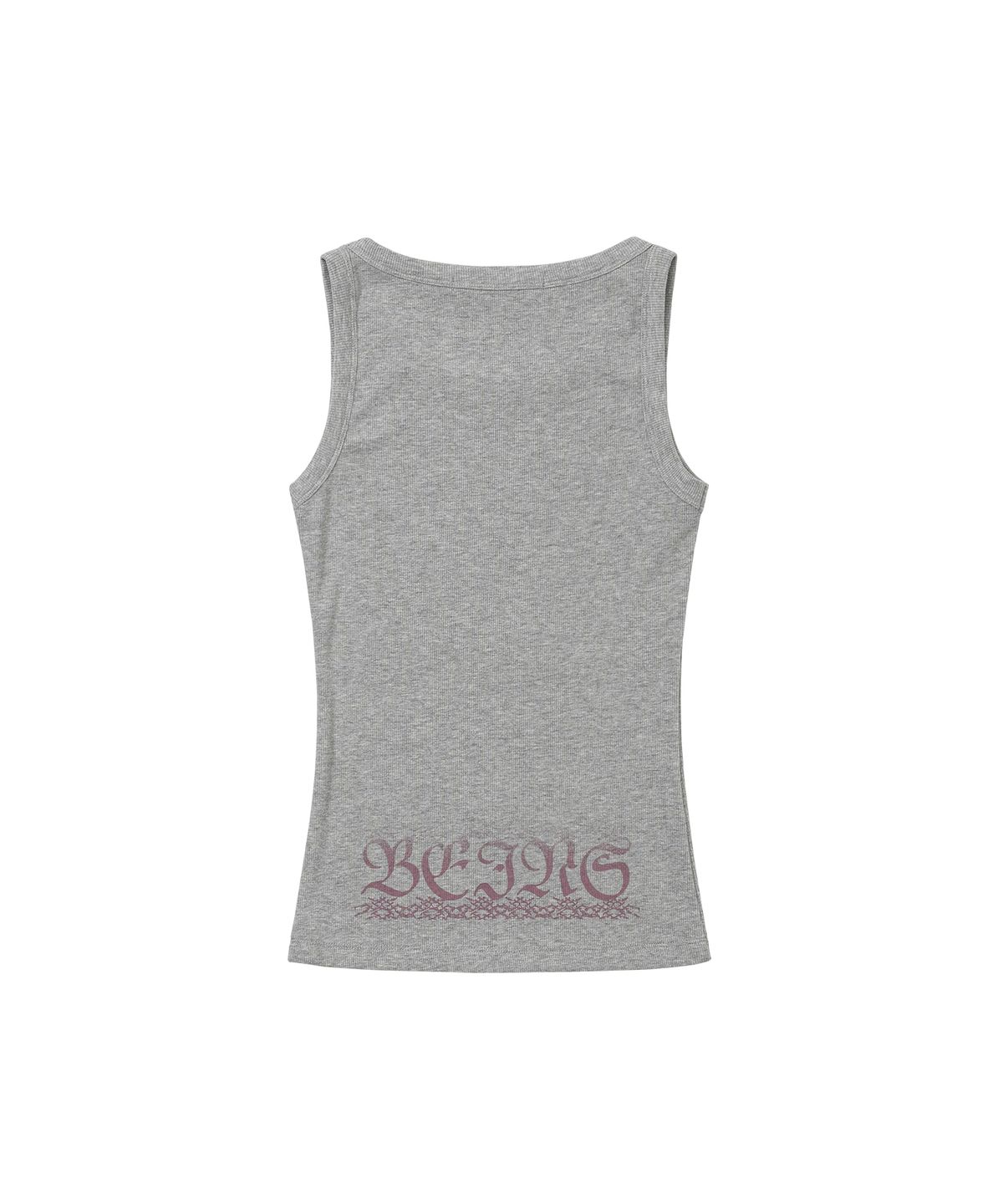 웰빙익스프레스(WELLBEING EXPRESS) PEACE Pigeon Sleeveless Melange Grey