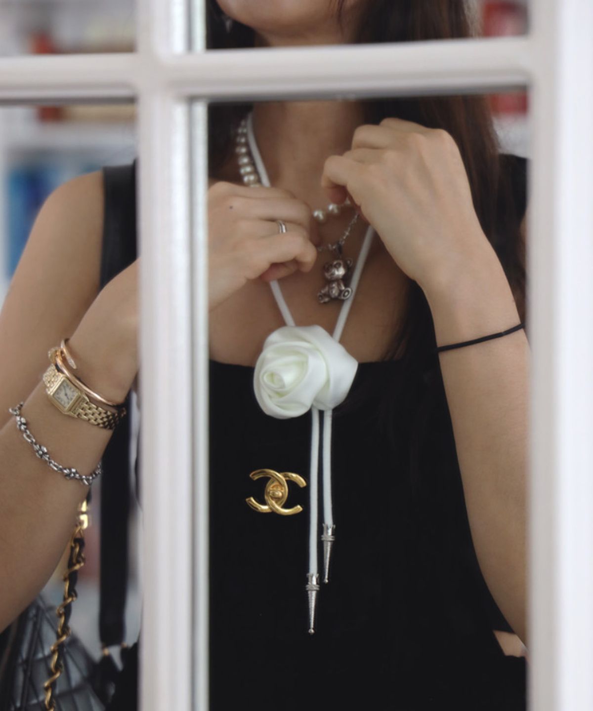 아티스트컴플렉스(ARTISTKOMPLEX) ARTIST ROSE BOLOTIE (WHITE)