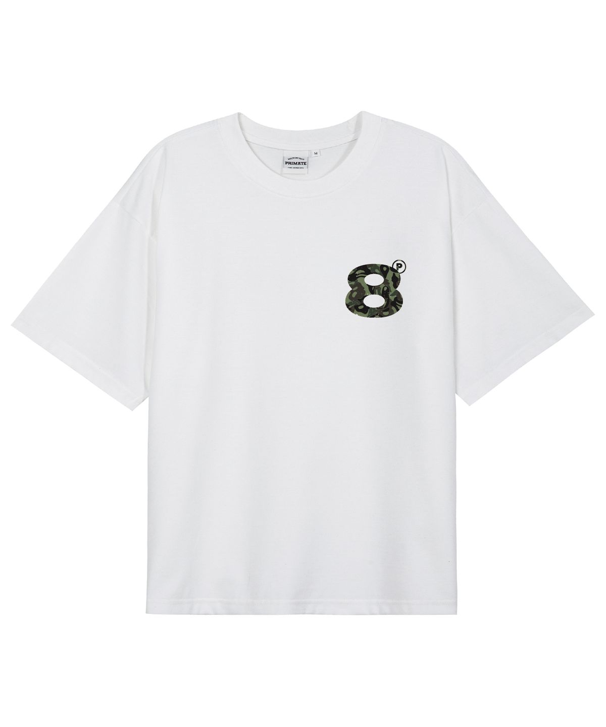프라임에이트(PRIMATE) X8 BALL WHITE 오버핏 반팔티셔츠 10 COLORS